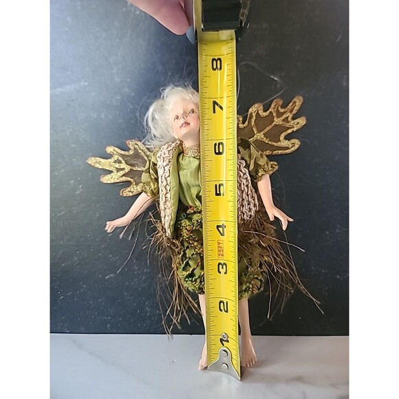 Christmas Angel Ornament Large Vintage - Picture 9 of 10